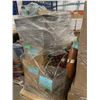 Image 5 : PALLET OF SET DEC ITEMS INCLUDING; CRAB TRAPS, PROPANE TANK, JERRY CANS AND MORE