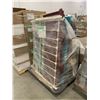 Image 3 : PALLET OF SET DEC ITEMS INCLUDING; BED FRAMES, TABLES, CORK BOARDS, WHITEBOARDS AND MORE