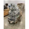 Image 2 : PALLET OF ASSORTED HVAC PIPES/PARTS AND SHOVEL