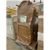 Image 2 : PALLET OF SET DEC ITEMS INCLUDING; SOFA AND 4 CHAIRS