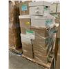 Image 2 : PALLET OF SET DEC ITEMS INCLUDING; BOOKS AND HARDWARE