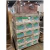 Image 3 : PALLET OF SET DEC ITEMS INCLUDING; ROLLING CART, DESK CHAIR, END TABLES, TV STANDS AND MORE