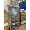 Image 1 : PALLET OF SET DEC ITEMS INCLUDING; CREDENZA, MIRROR FRAME, BUFFET, LAMPS AND MORE