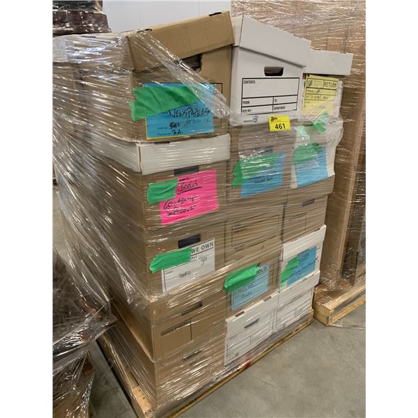 PALLET OF BOOKS