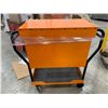 Image 2 : MACTOOLS ORANGE UTILITY CART WITH KEY