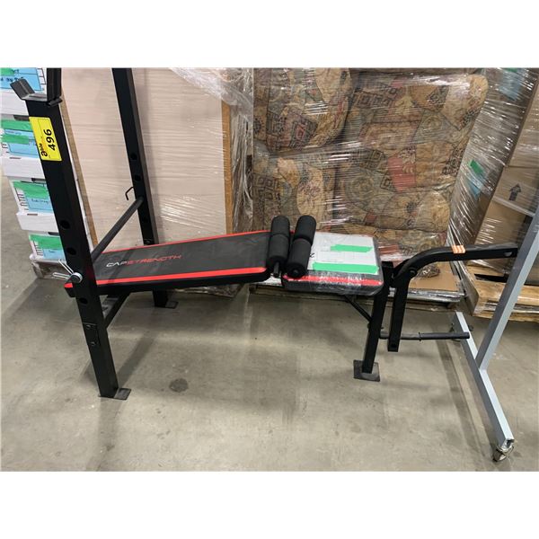 CAP STRENGTH ADJUSTABLE BENCH