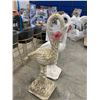 Image 2 : SET OF 2 PLASTER SWAN STATUES