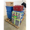 Image 2 : PALLET OF ASSORTED BINDERS, DISHWARE, DUFFLE BAGS AND MORE