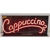 Image 1 : NEON CAPPUCCINO SIGN 30.5" X 13.25"