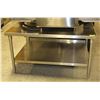 Image 1 : STAINLESS STEEL EQUIPMENT STAND W/ UNDERSHELF