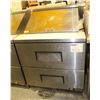 Image 1 : TRUE 2 DRAWER MEGA TOP REFRIGERATED FOOD PREP