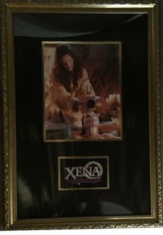 Xena: The Warrior Princess Lucy Lawless/Jacqueline Kim Autograph