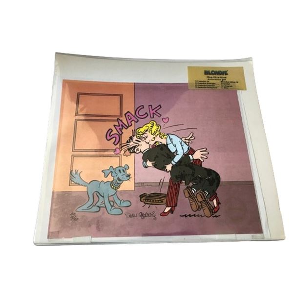 Blondie Animation Cel