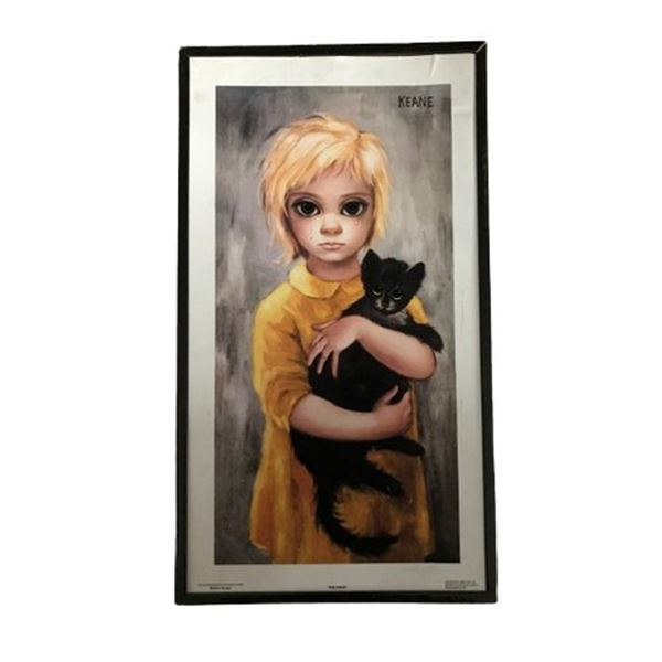 Big Eyes Keane Framed Print Movie Props