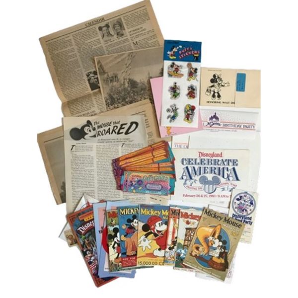 Disney Memorabilia Lot