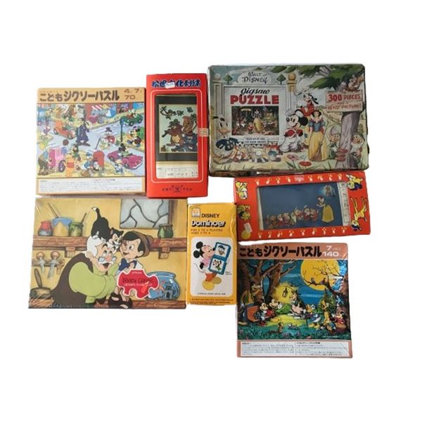 Vintage Walt Disney puzzles