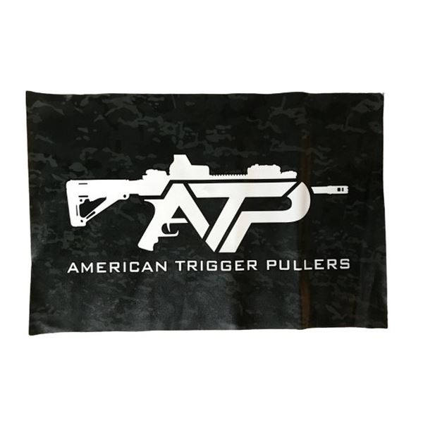 American Trigger Pullers Banner Movie Props