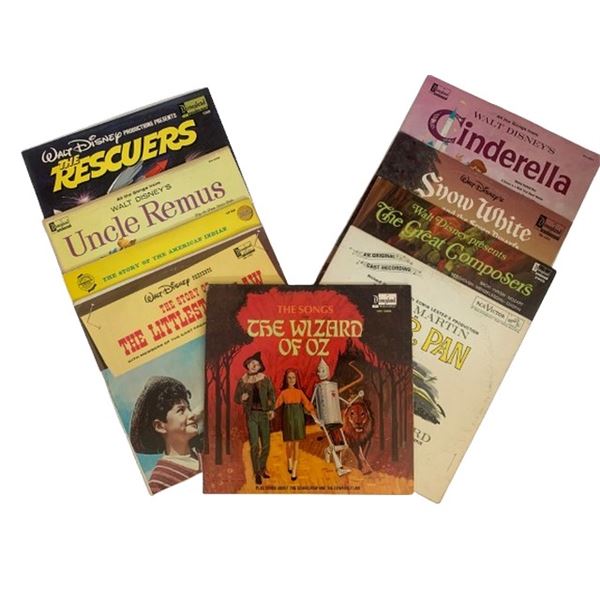 Disney Musicals Vintage Records Collection