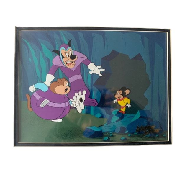Mighty Mouse Animation Cel
