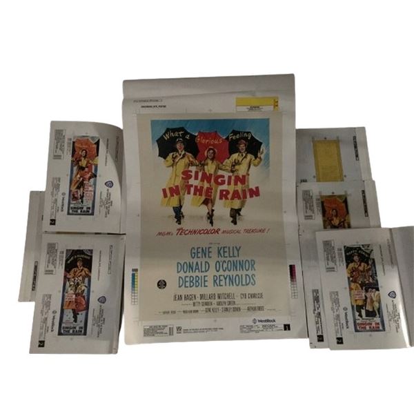 Singing In The Rain Studio Artwork Proof Collection