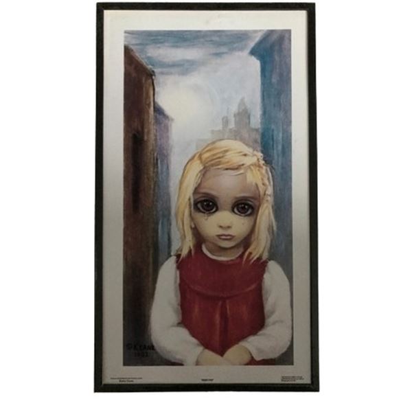 Big Eyes Keane Framed Print Movie Props