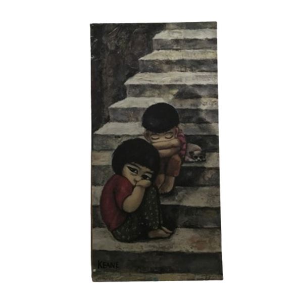 Big Eyes Keane Painting Movie Props