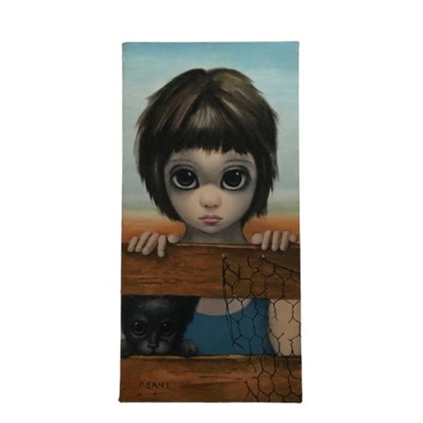 Big Eyes Keane Painting Movie Props