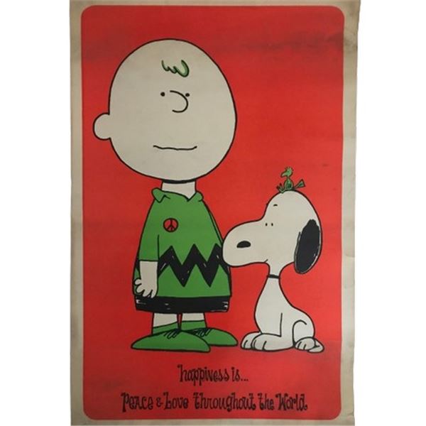 Vintage Peanuts/Snoopy Poster
