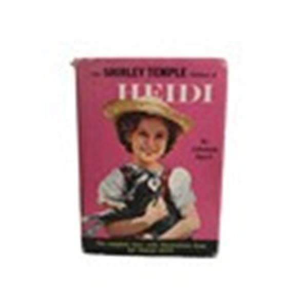 Heidi Book The Shirley Temple Edition