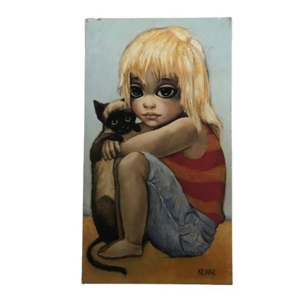 Big Eyes Keane Painting Movie Props