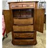 Image 3 : Solid Wood Wardrobe 42Wx20Dx63H