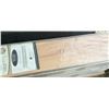 Image 3 : Four Boxes of Addison Maple Laminate Flooring plus Seven lengths of Baseboard and more
