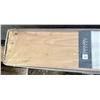 Image 4 : Four Boxes of Addison Maple Laminate Flooring plus Seven lengths of Baseboard and more