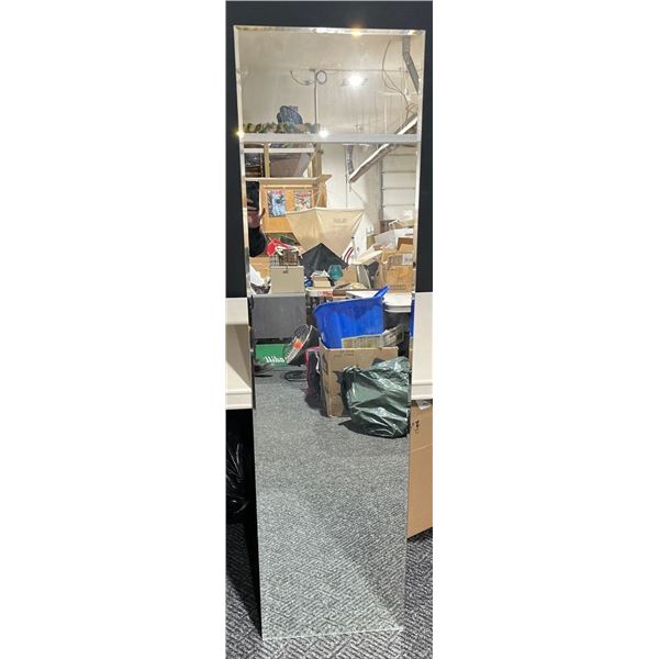 Vintage Full Length Bevelled Edge Mirror 16Wx60L