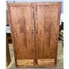 Image 1 : Vintage Solid Wood Wardrobe Hanging Storage  48Wx22Dx66H