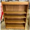 Image 1 : Adjustable Shelf Bookcase  36Wx11.5Dx48H