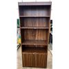 Image 1 : Bookcase with Bottom Cupboard 30Wx15Dx72H
