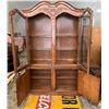 Image 2 : Beautiful Vintage Hardwood China Hutch made by Thomasville Furniture  54Wx16Dx77H