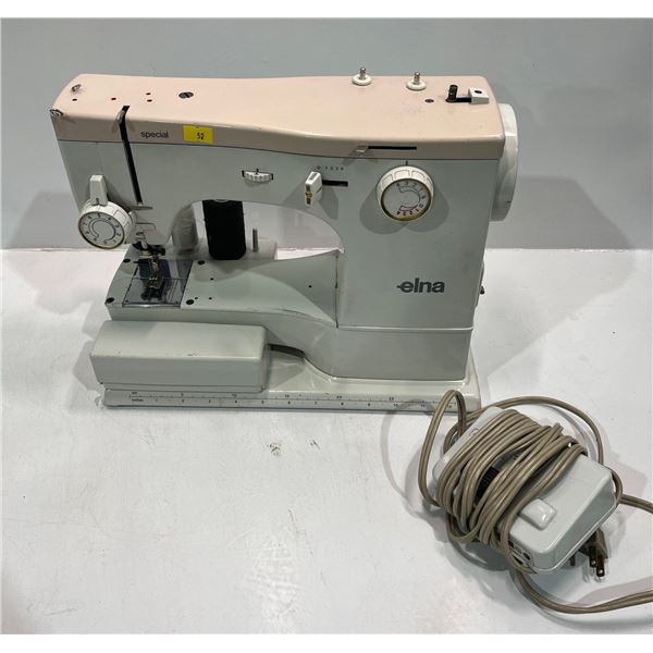Elna Special Sewing Machine with Case made in Switzerland Beck