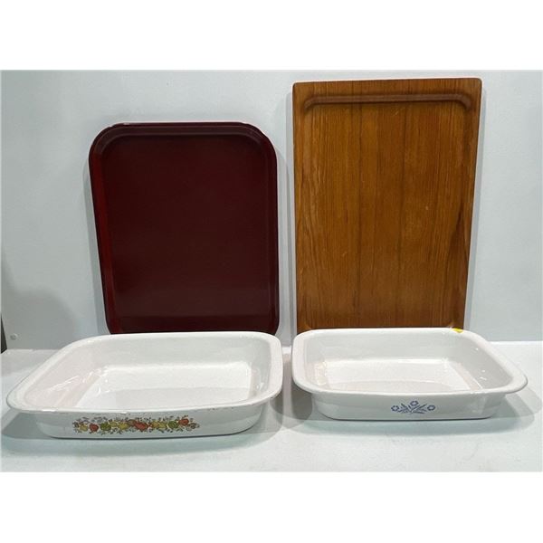 Collection of Ovenware and Serving Trays