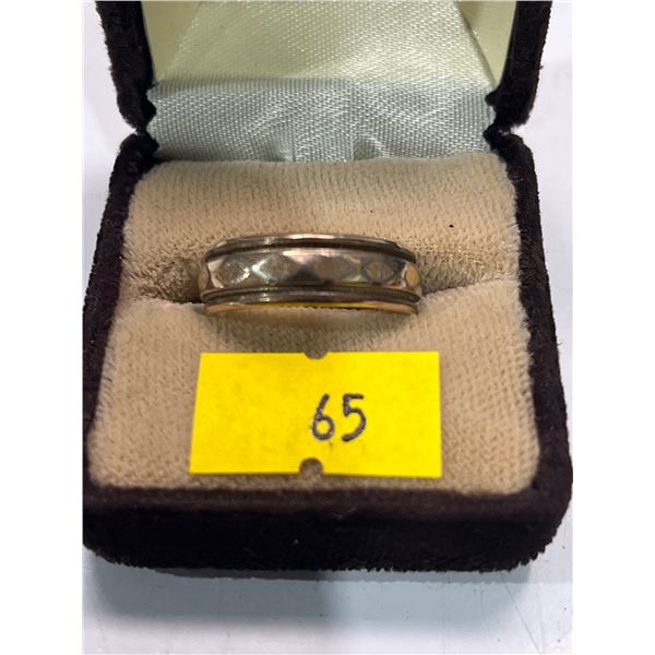 Ladies Wedding Band 10K Gold Filled Costume
