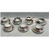 Image 1 : Collection of Teacups with Matching Saucers brands include Royal Albert, Royal Vale and more