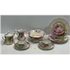 Image 1 : R&S Germany China Pieces 2 Teacups & Saucers, 3 Lunch Plates, Cream & Sugar and Oval Serving Bowl