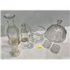 Image 2 : Collection of Glassware includes some Depression Glass pieces