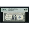 Image 1 : 1957 $1 Silver Certificate PMG 68EPQ