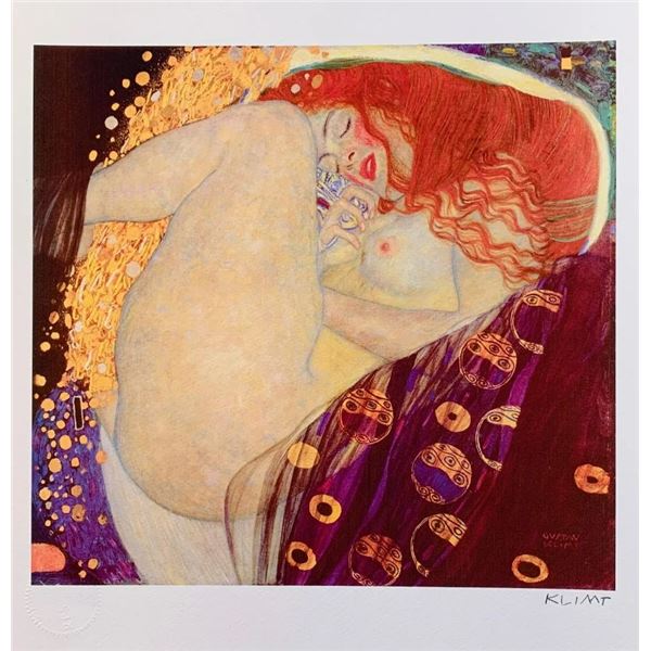 Danae Giclee by Gustav Klimt