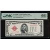 Image 1 : 1928C $5 Legal Tender Note PMG 66EPQ