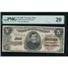 Image 1 : 1890 $5 Treasury Note PMG 20