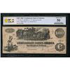 Image 1 : 1862 $100 T-39 Confederate PCGS 50