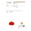 Image 8 : Large Vintage GIA NO DYE Carved Red Coral Brooch w/ Hand Engraved 18k Gold Frame